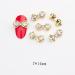 10pcs 3D Nail Art Crystal Rhinestone Bow Big Gems Charms for Nail Art Decoration Jewelry Sparkle Craft DIY Beads (#3025 10pcs) - Buy Online on GoSupps.com