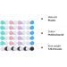 25 Pack Contact Lens Cases Portable Contact Lens Container Contact Lens Soaking Storage Case with L and R Caps 5 Colors - Buy Online on GoSupps.com