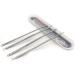 Piuruf Acne Needle Set - 4 Stainless Steel Tools for Blackhead Removal & Pore Cleaning | Effective Skin Care | Australia Size - Buy Online on GoSupps.com