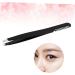 minkissy Lash Cluster Eyebrow Tweezer Makeup Tools Eyelash Eyebrow Clip medium Black - Buy Online on GoSupps.com