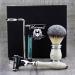 Classic Ivory 3-Part Shaving Set for Men | Synthetic Brush & Mach 3 Razors | Perfect Gift - Buy Online on GoSupps.com