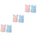 Housoutil 6 Pcs Fast Drying Cap Thicken Shower Hair Drying Cap Shower Cap Aldult