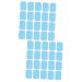 Partykindom 40 STK Toner replacement gelpads surface blood bag Training devices repair set for ice hockey helmets Gel pads for abdominal stimulators belly trainer gel pads ABS-gel pads hydrogels