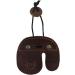 Handmade Rustic Leather Archery Finger Tab Protector for Recurve Bows - Bourbon Brown, Right Handed - Buy Online on GoSupps.com
