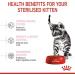 Royal Canin Kitten Sterilised Complete Dry Cat Food 3 x 400g - Buy Online on GoSupps.com