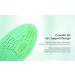 OUPOWER Slim Thick Soccer Cleat Insoles Gen3 - Green Tornado (US8.5-9) - Buy Online on GoSupps.com