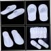 Buy Obelunrp Disposable Shoes - 20 Pairs Plush Hotel Guest Slippers for Women & Men (Size 37-42 White) - Ideal for Kids & Adults - International Shipping Available - Buy Online on GoSupps.com