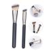 Buy Skull Stationary Makeup Brushes Set - 2pcs Precision Applicators for Cosmetics | Ideal for Foundation Concealers & Eye Makeup | Travel-Friendly & Durable - Buy Online on GoSupps.com
