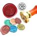 Kooer Viking Rune Vegvisir Wax Seal Stamp Custom Viking Rune Sealing Wax Stamp Vegvisir Wax Stamp Custom Wedding Invitation 6pcs Set - Buy Online on GoSupps.com