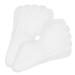 minkissy 60 Sheets Eye Mask Portable Eye Patches Moisturizing Eye Pads Disposable Eye Stye Eye Drops Eye Beauty Paper Anti Wrinkle Patches White Household Paper Film Non-woven Fabric