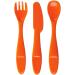 Vital Baby Nourish Perfectly Simple Cutlery 15pk - Baby Weaning and Feeding Set - Bright Colors - BPA Free - Durable - 12m - Buy Online on GoSupps.com