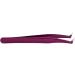 GUIJIALY Pro Beauty Precise Straight Curved Eyebrow Eyelashes Extension Tweezers Purple - Buy Online on GoSupps.com