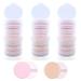 42 PCS Cosmetic Powder Puff For Face Powder Makeup Foundation Sponge Air Cushion Powder Puff Round Latex-free Blending Sponge for Liquid Foundation Cream Powder Concealer