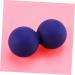 Homsfou 3-Piece Peanut Massage Ball Set for Yoga & Muscle Relief | Foam Curlers for Back Pain & Plantar Fasciitis | Fitness & Massage Therapy Tools - Buy Online on GoSupps.com