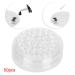 50pcs Disposable Eyelash Glue Holder - Transparent Plastic Eyelash Extension Glue Stand Pad for Professional Use - Buy Online on GoSupps.com