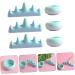 DOITOOL 2 Sets Nail Art Brush Cup Gel Nail Brush Nail Pens Wash Holder Shower Stool Make up Holder Nail Soaking Bowl Nail Brush Wash Holder Nail Brush Rest Plastic Washing Cups Paint Brush - Buy Online on GoSupps.com