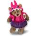 Build a Bear Pink Teddy Bear Tutu Dress with Hooded Jacket - Cute and Stylish Outfit - Buy Online on GoSupps.com