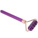 18 Germanium Stones Face Massage Roller - Portable Facial Care Tool for Home & Gifts | Purple - Buy Online on GoSupps.com