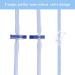 Topquafocus Knlistier Enema Bag Kit - Reusable 2L Clear Enema Kit with 2M Silicone Hose - BPA & Phthalate-Free for Effective Intestinal Cleaning - Buy Online on GoSupps.com