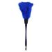 korvre 1pc Fashion Turkey Duster with Black Plastic Handle Cleaning Tool(Blue) 35cm