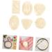 ERINGOGO 12 Pcs Simulation Chocolate White Flat Snack Pvc Child - Buy Online on GoSupps.com