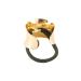Gothic Punk Metal Hair Ties - 2 Piece Set in Golden & Silver | Elastic Hair Band Cuff Ponytail Holder for Women & Girls - Buy Online on GoSupps.com