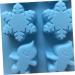 Zerodeko Silicone Molds Tray Mold Molde De para Resina Chocolate Molds Ice Cube Mold Ice Cubes Cake Mold 18.7X11.3X2.5cm As Shown - Buy Online on GoSupps.com