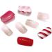 Christmas Snowflake Elk False Nails - Red Long Press On Tips (24pcs) for Women & Girls - Buy Online on GoSupps.com