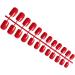 dijiusidy 24 Pieces Square-shaped Solid Colorful Coffin False Nails DIY Novel Elegant Personality Nail for Manicure Salons 11 - Buy Online on GoSupps.com