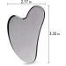 Stainless Steel Gua Sha Facial Tools with Travel Pouch - Metal Gua Sha Massage Tool for Face and Body Sculpting and Jawline Contouring - Buy Online on GoSupps.com
