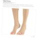 Buy Women's Open Toe Compression Socks | Calf Sleeve Stockings for Travel & Comfort - Buy Online on GoSupps.com
