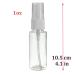 HAMIGGAA 30-Pack 1oz Clear Plastic Fine Mist Spray Bottles - Refillable Travel Size for Cleaning, Hairspray, Essential Oils - Buy Online on GoSupps.com