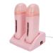 Compact Depilatory Heater Reliable Double Wax Heaters for Hand Feet Leg for Men Women