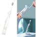 Portable Foldable Toothbrush for Travel & Outdoors Fcnjsao Soft Toothbrush for Camping Hiking Men & Women Includes Toothpaste Holder - Buy Online on GoSupps.com