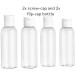 Shanitech 20-Piece Refillable Liquid Containers | TSA Approved Travel Accessories for Cosmetics & Toiletries | Transparent & Airport Safety Compliant - Buy Online on GoSupps.com