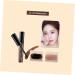 Mikinona 3pcs Brow Brown Long-lasting Eye Dark Up For Ladies Pen Women Gel Off Peel Make - Buy Online on GoSupps.com