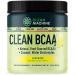 Clean BCAA - Natural Food Sourced BCAAs & Coconut Water Electrolytes - Award Winning Vegan Amino Supplement - Lemonade - 222g