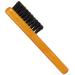 Minkissy Bartkamm Bartbrush shiny hairbrush beard wood shoe plaster brush boot care brush male care supply styling brushes with bristles face brush travel cosmetics