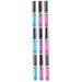 Didiseaon 9 Pcs Eyelash Mascara Extension Makeup Mascara Women Mascara Miss Brush Head Water Proof