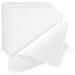 AAwipes Polishing Cloths 5 Packs (6.3" X 6.3" White Superfine) Compatible with Apple iPhone iPad MacBook iWatch Soft & Nonabrasive Premium Microfiber Cleaning Cloths 5 Packs White