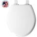 Mayfair 888SLOW 000 NextStep2 Round White Toilet Seat with Built-In Potty Training Seat - Slow-Close & Removable - Buy Online on GoSupps.com