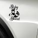 Shop Aulinto Baby on Board Sticker - Reflective Waterproof Car Window Decor | PVC Bumper & Trunk Stickers - Buy Online on GoSupps.com