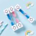 Androxeda Two-Piece Hourglass Smiley Toothbrush Timer | Colorful Kitchen & Game Timer (Pink + Blue 3 Minutes) - Perfect for Kids & Adults - Buy Online on GoSupps.com