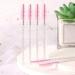 Obahdirry Disposable Crystal Rod Eyelash Brush Portable Eyelash Curler Makeup Brush (Pink) - Buy Online on GoSupps.com