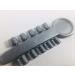 100Pcs Orthodontic Rotation Wedges Ligature Rotary Pad Dental Elastic Bands - Silver Grey - Buy Online on GoSupps.com