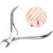 Stainless Steel Dead Skin Pliers Scissors Ingrown Toenails Paronychia Treatment Nail Remover Nail Cuticle Nippers Manicure Pedicure Tool for Fingernails and Toenails - Buy Online on GoSupps.com