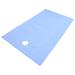 Verdant touch waterproof bed sheet beauty salon bed sheet skin-friendly for spa massage lying bed cover with facial atemhole blue waterproof breathable
