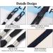 ACCROL 10pcs Adjustable Lanyard Elastic Bands - Portable Necklace Hanger & Reusable Ear Holder Rope - Black Rubber Band for International Shipping - Buy Online on GoSupps.com