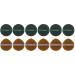 FRCOLOR 12 Pcs Puff Powder Puff Makeup for Puff for Women Foundation Power Puffs Face Sponge Flat Makeup Sponge Beauty Egg Hydrophilic Polyurethane Cosmetic