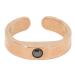 Open Snoring Ring Electroplating Adjusted Improve Sleep Breathing Open Snoring Ring Massage Ring (L) Large